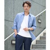 【接触冷感/イージーケア/毛玉になりにくい】ライトアゼVネックカットソー | a.v.v【MEN】 | 詳細画像33