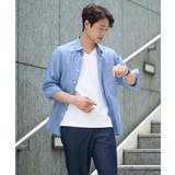 【接触冷感/イージーケア/毛玉になりにくい】ライトアゼVネックカットソー | a.v.v【MEN】 | 詳細画像35