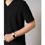 【接触冷感/イージーケア/毛玉になりにくい】ライトアゼVネックカットソー | a.v.v【MEN】 | 詳細画像46