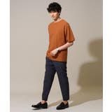 【接触冷感 遮熱】ハニカムジャカードクルーネックカットソー【洗濯機で洗える イー… | a.v.v【MEN】 | 詳細画像14