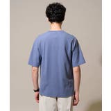 【接触冷感 遮熱】ハニカムジャカードクルーネックカットソー【洗濯機で洗える イー… | a.v.v【MEN】 | 詳細画像19
