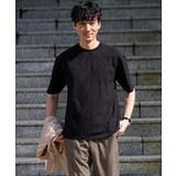 ブラック | 【接触冷感 イージーケア 洗濯機で洗える | a.v.v【MEN】