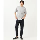 【接触冷感/S-XXL】シルケットスムースワイドシルエットTシャツ | a.v.v【MEN】 | 詳細画像20