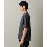 【接触冷感】ロゴプリントセミワイドシルエットTシャツ | a.v.v【MEN】 | 詳細画像13