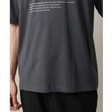 【接触冷感】ロゴプリントセミワイドシルエットTシャツ | a.v.v【MEN】 | 詳細画像17
