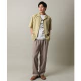 【接触冷感】ロゴプリントセミワイドTシャツ | a.v.v【MEN】 | 詳細画像7