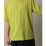 【接触冷感】ビッグロゴ発砲プリントセミワイドTシャツ | a.v.v【MEN】 | 詳細画像12