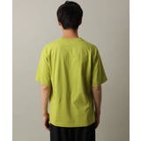 【接触冷感】ビッグロゴ発砲プリントセミワイドTシャツ | a.v.v【MEN】 | 詳細画像9