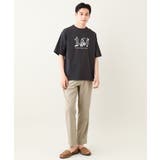 【ucaU×a.v.vコラボ】イラストワイドシルエットTシャツ | a.v.v【MEN】 | 詳細画像3 