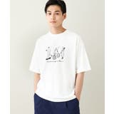 【ucaU×a.v.vコラボ】イラストワイドシルエットTシャツ | a.v.v【MEN】 | 詳細画像8 