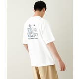 【ucaU×a.v.vコラボ】イラストワイドシルエットTシャツ | a.v.v【MEN】 | 詳細画像15 