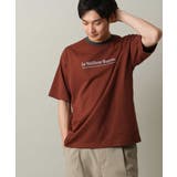 【接触冷感】ミニロゴ トリムTシャツ | a.v.v【MEN】 | 詳細画像1