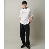 【接触冷感】ミニロゴ トリムTシャツ | a.v.v【MEN】 | 詳細画像6