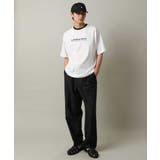 【接触冷感】ミニロゴ トリムTシャツ | a.v.v【MEN】 | 詳細画像7