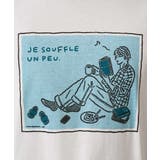 【綿100%】イラストレーターコラボワイドシルエットカットソー【uca U】 | a.v.v【MEN】 | 詳細画像26