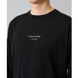 ミニロゴセミワイドシルエットカットソー | a.v.v【MEN】 | 詳細画像41 