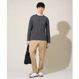 【コットン100%】ミニロゴプリントロングTシャツ セミワイドシルエット | a.v.v【MEN】 | 詳細画像60