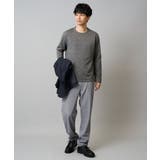 幾何ジャカードクルーネックＴシャツ  | a.v.v【MEN】 | 詳細画像12 