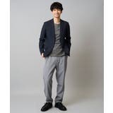 幾何ジャカードクルーネックＴシャツ  | a.v.v【MEN】 | 詳細画像13 