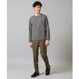 幾何ジャカードクルーネックＴシャツ  | a.v.v【MEN】 | 詳細画像16 