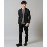 幾何ジャカードクルーネックＴシャツ  | a.v.v【MEN】 | 詳細画像18 