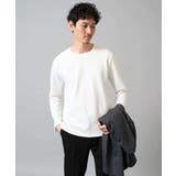 幾何ジャカードクルーネックＴシャツ  | a.v.v【MEN】 | 詳細画像30 