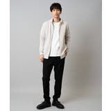 幾何ジャカードクルーネックＴシャツ  | a.v.v【MEN】 | 詳細画像7 