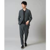 ダイヤジャカードＶネックＴシャツ 通勤 ビジネス | a.v.v【MEN】 | 詳細画像13 