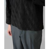 ダイヤジャカードＶネックＴシャツ 通勤 ビジネス | a.v.v【MEN】 | 詳細画像27 