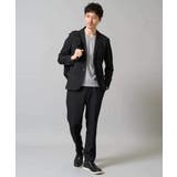 ダイヤジャカードＶネックＴシャツ 通勤 ビジネス | a.v.v【MEN】 | 詳細画像5 