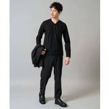 針抜きジャカードＶネックＴシャツ通勤 ビジネス ジャケット | a.v.v【MEN】 | 詳細画像22 