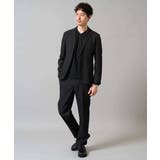 針抜きジャカードＶネックＴシャツ通勤 ビジネス ジャケット | a.v.v【MEN】 | 詳細画像23 