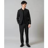 針抜きジャカードＶネックＴシャツ通勤 ビジネス ジャケット | a.v.v【MEN】 | 詳細画像25 