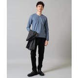 針抜きジャカードＶネックＴシャツ通勤 ビジネス ジャケット | a.v.v【MEN】 | 詳細画像8 