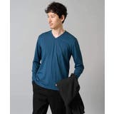 ストライプジャガードVネックTシャツ通勤 ビジネス ジャケット | a.v.v【MEN】 | 詳細画像25 