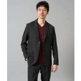 ストライプジャガードVネックTシャツ通勤 ビジネス ジャケット | a.v.v【MEN】 | 詳細画像28 