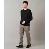 ブロックリンクスジャカードクルーネックTシャツ通勤 ビジネス ジャケット | a.v.v【MEN】 | 詳細画像14