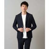 ブロックリンクスジャカードクルーネックTシャツ通勤 ビジネス ジャケット | a.v.v【MEN】 | 詳細画像20