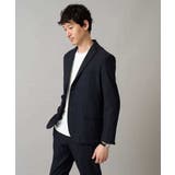 ブロックリンクスジャカードクルーネックTシャツ通勤 ビジネス ジャケット | a.v.v【MEN】 | 詳細画像22