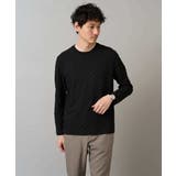 ブロックリンクスジャカードクルーネックTシャツ通勤 ビジネス ジャケット | a.v.v【MEN】 | 詳細画像24