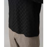 ブロックリンクスジャカードクルーネックTシャツ通勤 ビジネス ジャケット | a.v.v【MEN】 | 詳細画像31