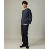 【きれいめで楽チン】キーネックフェイクレイヤードセミワイドカットソー | a.v.v【MEN】 | 詳細画像9