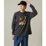 フォトプリントワイドシルエットロングＴシャツ | a.v.v【MEN】 | 詳細画像14 
