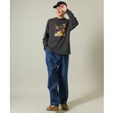 フォトプリントワイドシルエットロングＴシャツ | a.v.v【MEN】 | 詳細画像6 