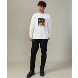 フォトプリントワイドシルエットロングＴシャツ | a.v.v【MEN】 | 詳細画像8 