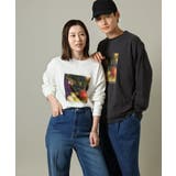ホワイト | フォトプリントワイドシルエットロングＴシャツ | a.v.v【MEN】