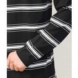 【着映えロンT】ランダムボーダーセミワイドシルエットロングTシャツ | a.v.v【MEN】 | 詳細画像10