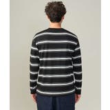 【着映えロンT】ランダムボーダーセミワイドシルエットロングTシャツ | a.v.v【MEN】 | 詳細画像8