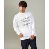 【大人のロゴT】ビッグロゴワイドシルエットロングTシャツ | a.v.v【MEN】 | 詳細画像16 