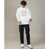 【大人のロゴT】ビッグロゴワイドシルエットロングTシャツ | a.v.v【MEN】 | 詳細画像6 